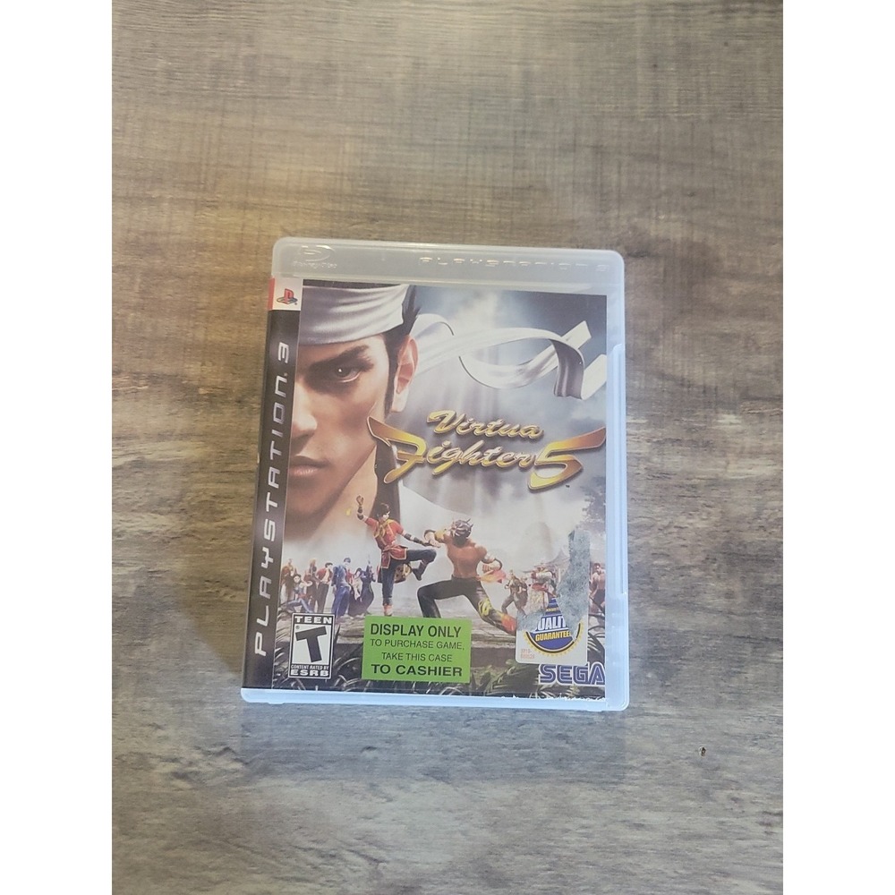 Virtua Fighter 5 (PS3 Playstation 3) Complete In Box W Manual CIB Excellent